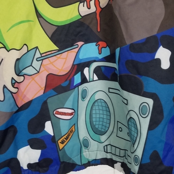 Members only x Nickelodeon hey Arnold puffer jacket coat - Picture 6 of 9